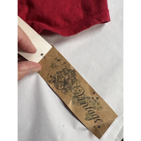 L.O.L. Vintage Red T-Shirt XXL 100% Cotton Made In Thailand With Tags - Picture 5 of 16